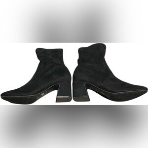 Unisa Black Heeled Boots
